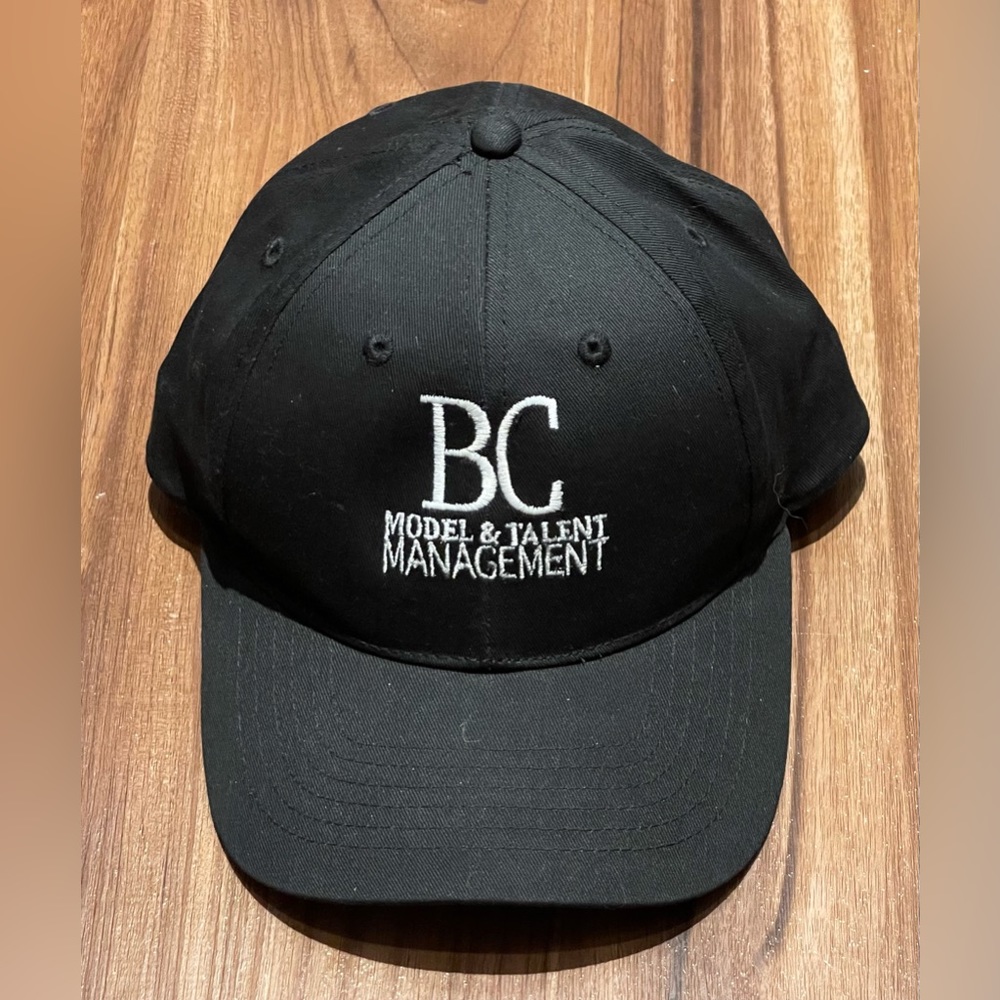 New BC Model & Talent Black Cap Hat